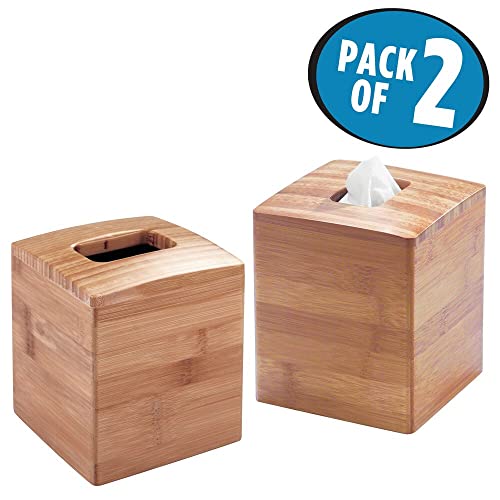 MDesign Set da 2 Scatole porta fazzoletti cubiche