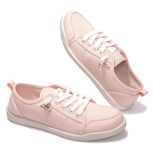 Image of Womens Slip On Shoes, Casual Canvas Tennis Sneaker Shoes