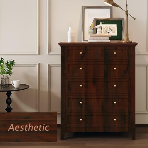Image of Dark Wooden VinylPeel and Stick Wall Sticker Wallpaper Self-Adhesive Wood Contact Paper and Wallpaper Wood Grain for Walls, Countertops, Drawers, and Desk Cabinets(45X300cm) (Pack of 1)