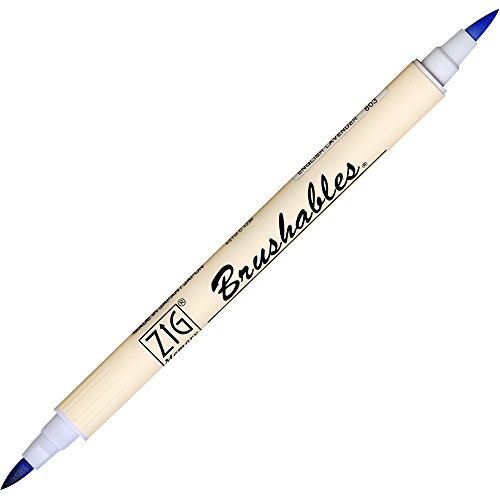 Marqueur Kuretake Zig 803 lavande anglaise pour sublimer vos albums et carnets créatifs