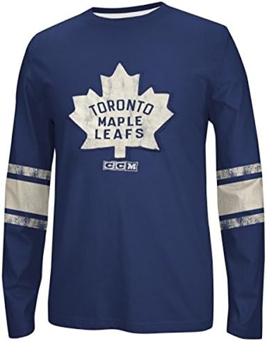 NHL Toronto Maple Leafs Men's Long Sleeve Logo Crew Tee
