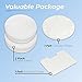 NV22 Filter Replacement Ximoon 2 Foam + 1 Felt Circular & Exhaust Filters Kit Replacements for Shark Navigator NV22L NV26 NV27 UV410 UV41 Vacuums, Shark Part XF22 Upright Vacuum Filters - 4 Pack