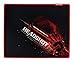 Bloody B-070 Large [17in x 14in] Sized Gaming Surface & Esports Mouse Pad for Speed - Smooth Cloth Surface - Anti-Slip Rubber Base - (Black) - Textured for Precision - 4mm Thick - Stitched Edges