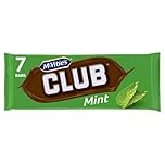 McVitie's Club Mint Biscuit Bars, 7 Bars per Pack, 161 g (Pack of 1)