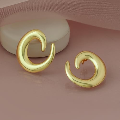 Image of Rubans Earrings Unique Design & Shapes Stylish Trendy Jewellery Gift for Women & Girls