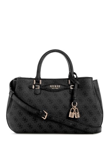 Il nuovo GUESS borsetta nel pattern del logo e il formato accattivante è un vero capolavoro. Il look chic può essere abbinato a molti outfit e li completa sapientemente con stile. Con il fascino logo extra hai un grande momento clou al tuo fianco. Dimensioni: 29 x 20 x 10 cm