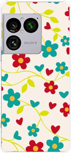 XPERIA 1 VIII �Ή� SO-51G SOG17 A601SO �P�[�X Museum �n�[�h�P�[�X Little flowerr(type01)