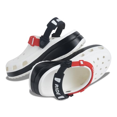 Image of HAUX Classic Ultra Soft Clogs /Sandals with Adjustable Back Strap| Comfortable & Lightweight| Stylish & Anti-Skid| Indoor & Outdoor Casual Sports Mules Boys