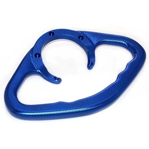 Reposabrazos de tanque GSXR azul para viajes cómodos en moto con pasajero