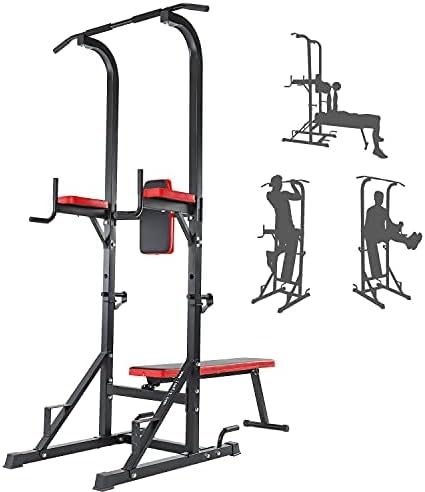 ISE SY-4006 Multi-Functional Roman Chair, Pull-Up Bar, Dip Station and Weights Bench