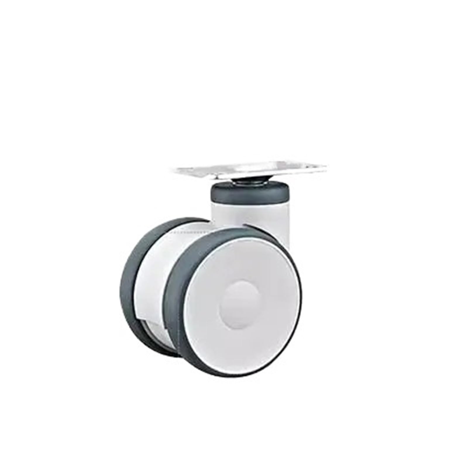 Roulettes doubles de 10 cm silencieuses pour meuble