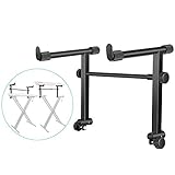 [page_title]-Neewer robuste metall zweite Ebene Erweiterung für Keyboardständer, 40-72 cm (15,7-28,3 Zoll) einstellbare Breite und 13 Zoll Höhe für die meisten Keyboards (schwarz)