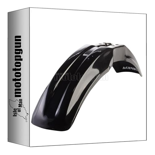 Garde-boue avant noir Acerbis pour moto Kawasaki KX 85 de 1998 à 2013
