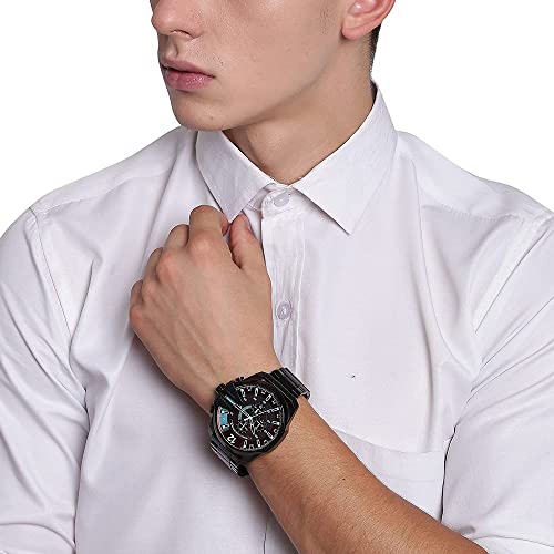 Mega Chief Relógio Masculino OriginalCronógrafo de Aço Inoxidável DZ4318