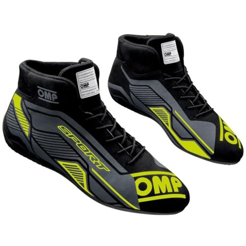 Chaussures Sport Omp Noir Jaune Fluo en Taille 39 pour Adulte