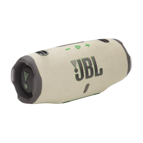 Image of JBL Charge 6, Powerful Pro Sound with AI Sound Boost Wireless Portable Bluetooth Speaker,28 Hrs Playtime, Auracast Multi-Speaker Connection, Built in Power Bank, IP68 Waterproof & dustproof, Sand