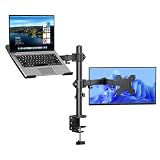 Afaloona Dual Monitor and Laptop Stand for 13-32" Monitor & 11-17" Laptop