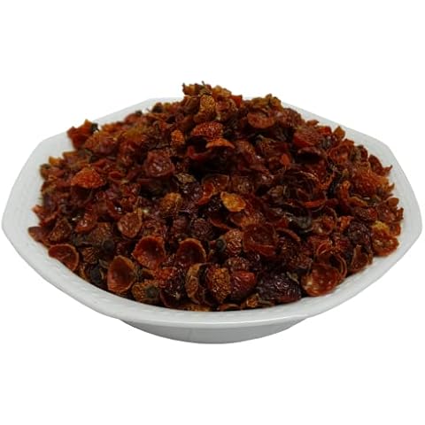 100g Rose hip shells cut Loose Leaf naturally pure without additives in a resealable bag Cover