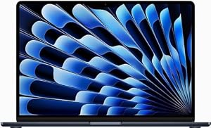 2023 Apple MacBook Air with Apple M2 Chip with 8-Core CPU/10-Core GPU (15-inch, 16GB RAM, 1TB SSD Storage) (QWERTY English) Midnight (Renewed Premium)