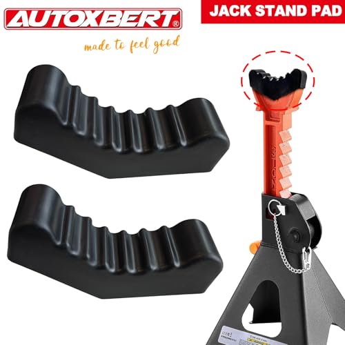 Image of 6Ton Car Jack Stand Rubber Pad Slotted Lift Floor Adapter Repair Tool Frame Rail Pinch Weld Lifting Universal Repair Tools Safety Grip Pads