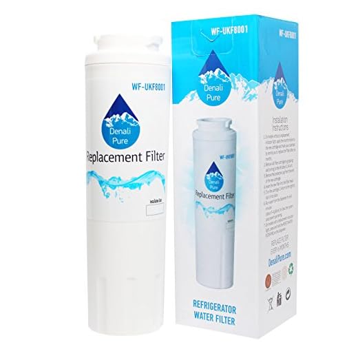 Denali Pure 2-Pack Replacement for for KitchenAid KFXS25RYMS0 Refrigerator Water Filter - Compatible with with KitchenAid 4396395 Fridge Water Filter Cartridge