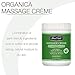 Bon Vital' Organica Massage Creme, Professional Massage Therapy Cream with Certified Organic Ingredients for an Earth-Friendly Massage, Organic Jojoba Oil for Easy Glide, 1/2 Gallon Jar