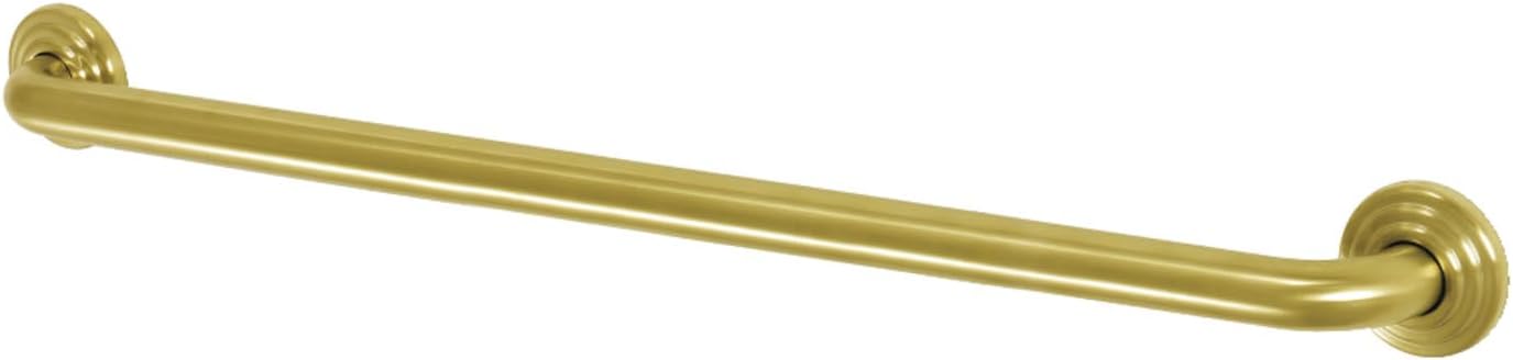 Kingston Brass DR314302 Designer Trimscape Restoration Decor 30-Inch Grab Bar with 1.25-Inch Outer Diameter, Polished Brass