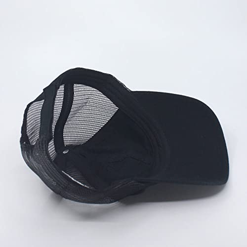 Image of The Vintage Year Washed Cotton Unstructured Soft Mesh Adjustable Trucker Baseball Cap