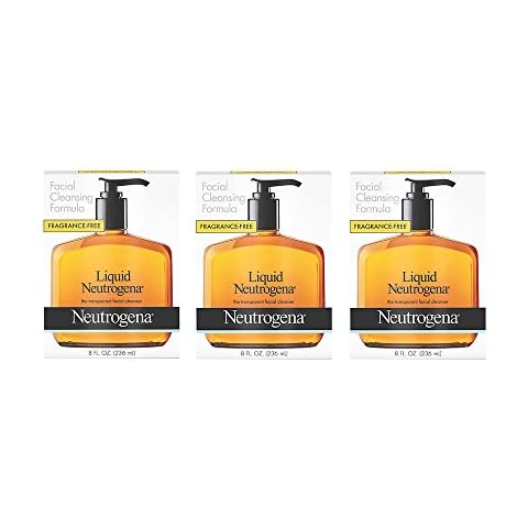 Neutrogena Liquid Facial Cleanser 3 Pack Cover