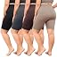 4 Packs - Black/Dark Grey/Khaki/Brown