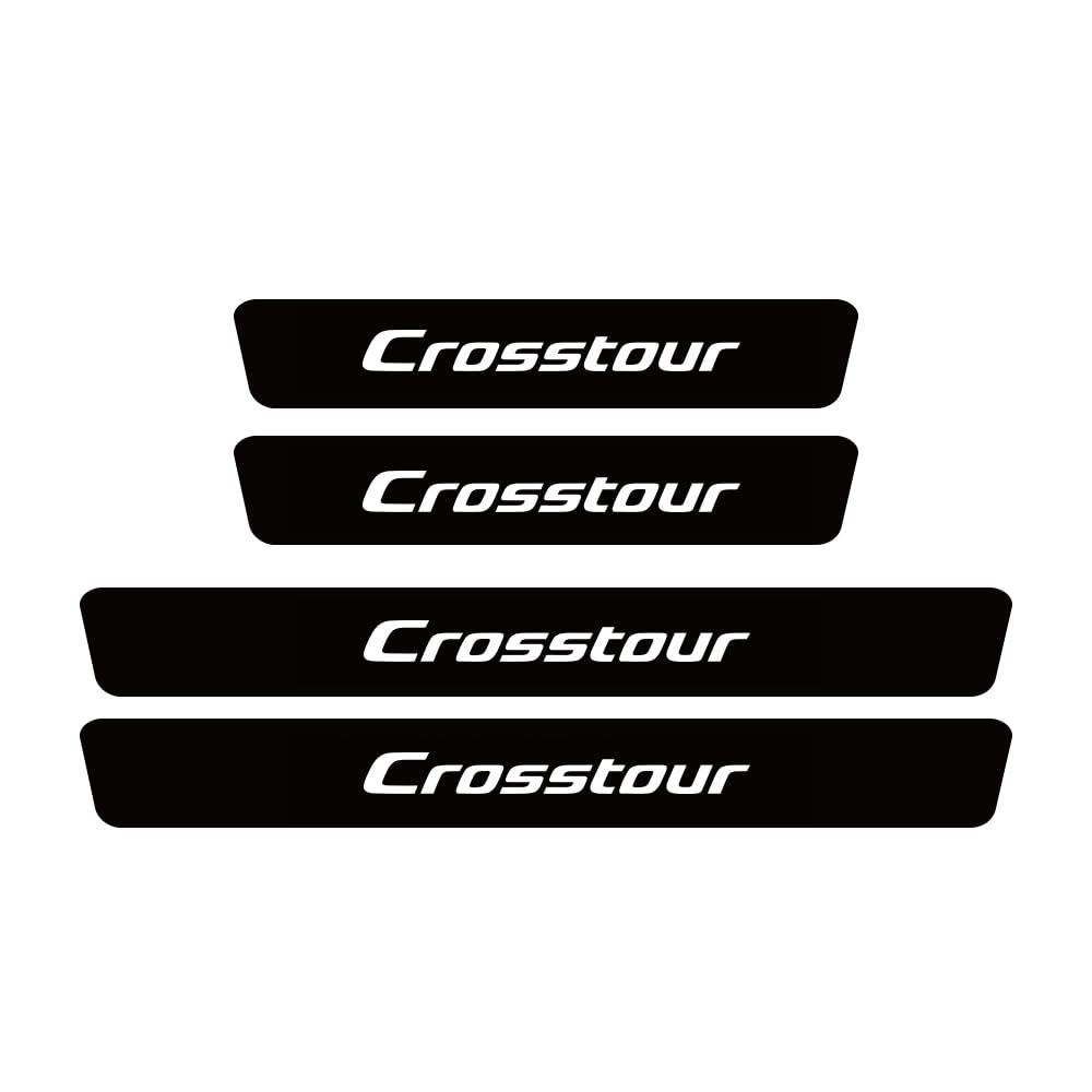 SDYAYFGE 4Pcs Kick Plates Car Door Sill Protector,for Crosstour