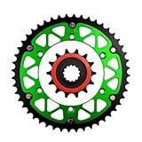 Fabrication exquise : pignon de moto fabriqué en métal, les pignons sont traités thermiquement et finis à la main. Coussin en caoutchouc réduisant le bruit et les vibrations, l'arbre intermédiaire précis transmet le mouvement de l'essieu moteur.