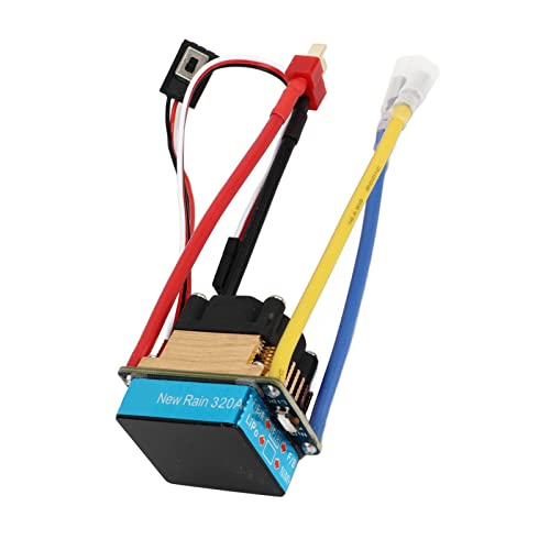Barco RC ESC, Calibração Automática Twoway Escovado ESC Impermeável 320A com Ventilador para Barco M