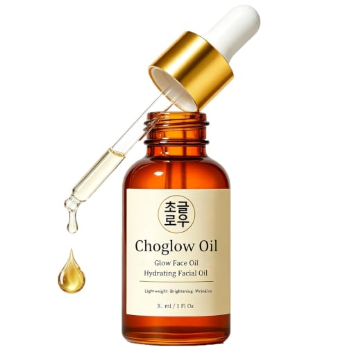 Face Oil for Women, Choglow Glow Face Oil, Anti-Aging Brightening Serum