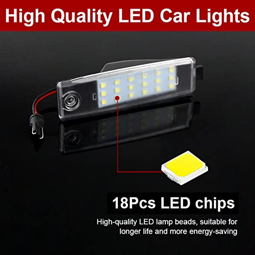 Luz de matrícula trasera compatible con Toyota Land Cruiser y RAV4 3