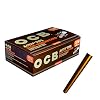 kogu Set met OCB Activ Tips Slim Unbleached, 7 mm, 500 stuks, 10 verpakkingen met elk 50 actieve koolfilters – incl…