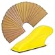 Modellbau Schleifpapier 90x30 mm Körnung 80/120/180/240/320/400/600, 70 Stück Nass Trocken Schleifscheiben für Fahrradreparatur, Musikinstrumente, DIY