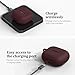 AIRSPO Galaxy Buds Pro 3 case, Silicone Case Compatible for Samsung Galaxy Buds Pro 3 2024 / Galaxy Buds 3 case with Cleaner Kit & Keychain, Burgundy