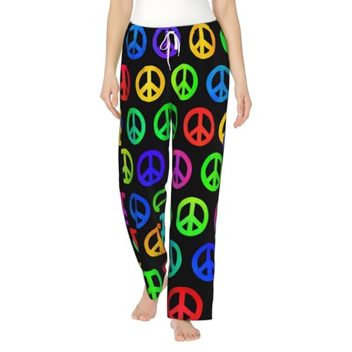 Pantalon de pyjama en polaire pour femme coloré en flanelle douce