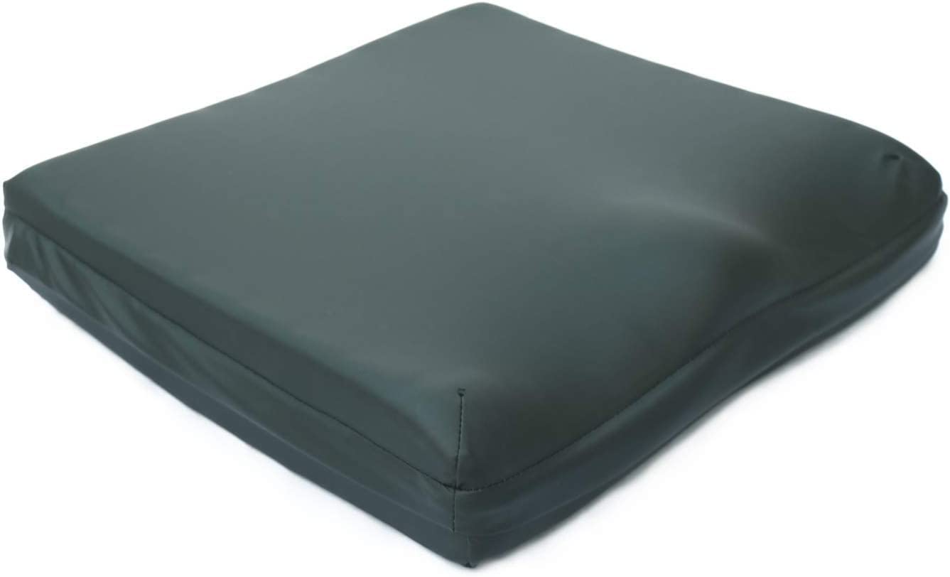 OrtoPrime Cuscino Antidecubito per Sedia a Rotelle - Cuscino Seduta Ortopedico Viscoelastico - Cuscino Memory Decubito - Cuscino Carrozzina per Anziani - Cuscino Memory Foam Sedia a Rotelle Ufficio