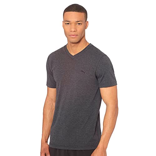 PUMA Men's Essentials+ V Neck Tee