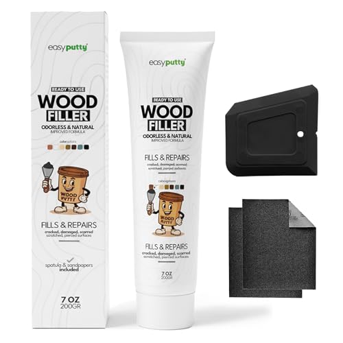 Wood Filler - Wood Putty for Furniture Repair Wooden Cabinet Door Table