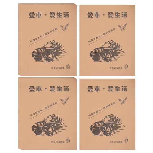 Alfombrillas de papel para coche de Operitacx pack de 50 unidades desechables