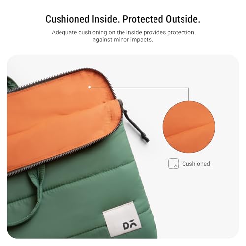 Image of DailyObjects Stria Pro Laptop Bag With Handle| Recycled Durable Polyester | Compatible with Laptop /MacBook Air /Pro Upto 15 Inch| Water Resistant|Padded Compartment with Zip Closure