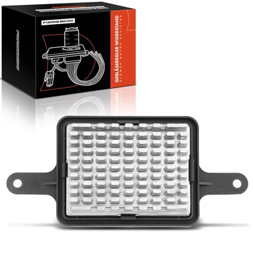 Frankberg Resistencia del calentador Regulador del soplador 5 Polos Compatible con 5008 0E 0U 3008 MPV 0U DS5 Replace# 6441CQ