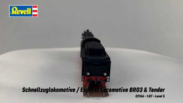 Revell Modellbausatz I Schnellzuglokomotive BR03 I Detailreicher