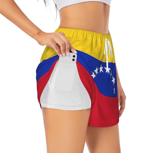 Short de sport femme Venezuela confortable pour entraînement et gym