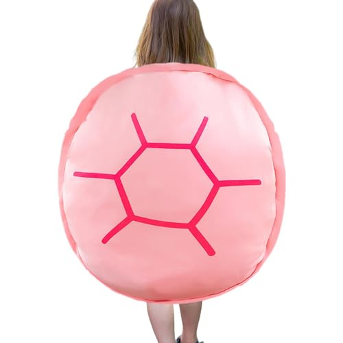 Peluche gigante de caparazón de tortuga portátil | Cojín gigante para adultos: cojín de tortuga portátil para adultos, almohada de felpa para adultos con tortuga, enorme y acogedora