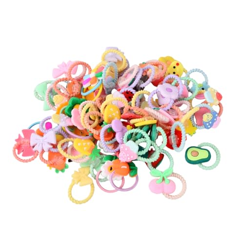 70 Piezas Gomas De Pelo, Bebé Niñas Cute Dibujos Animados Pelo Lazos, Banda Para Coleta, Accesorios Para El Cabello Para Niños Y Niñas Pequeñas