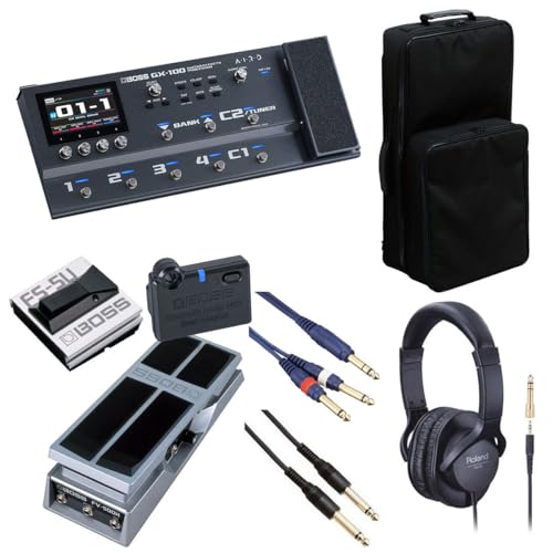 BOSS/GX-100 Guitar Effects Processor[�I�v�V�����A�C�e��+�����b�N���L�������O�o�b�O�Z�b�g] FS-5U + FV-500H + BT-DUAL